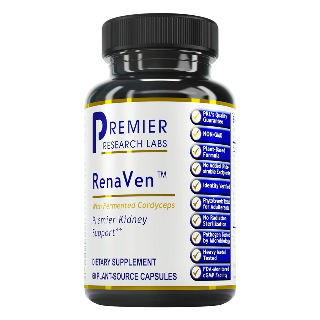 Premier Research Labs RenaVen - Premier Kidney Support for Kidney Cleanse Detox and Repair 