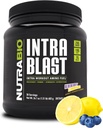 NutraBio Intra Blast Bcaa Powder Amino Acid Supplement, Ηλεκτρολυτικό & Ενυδατικό Μείγμα, Intra, Pre Processing & Mus Recovery, 20g Eaa Amino Acids Powder, 5g Glutamine - Λεμονάδα Βατόμουρο, 30
