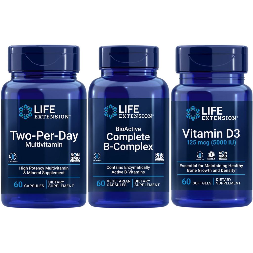Life Extension Two-Per-Day Multivitamin, 60 κάψουλες 