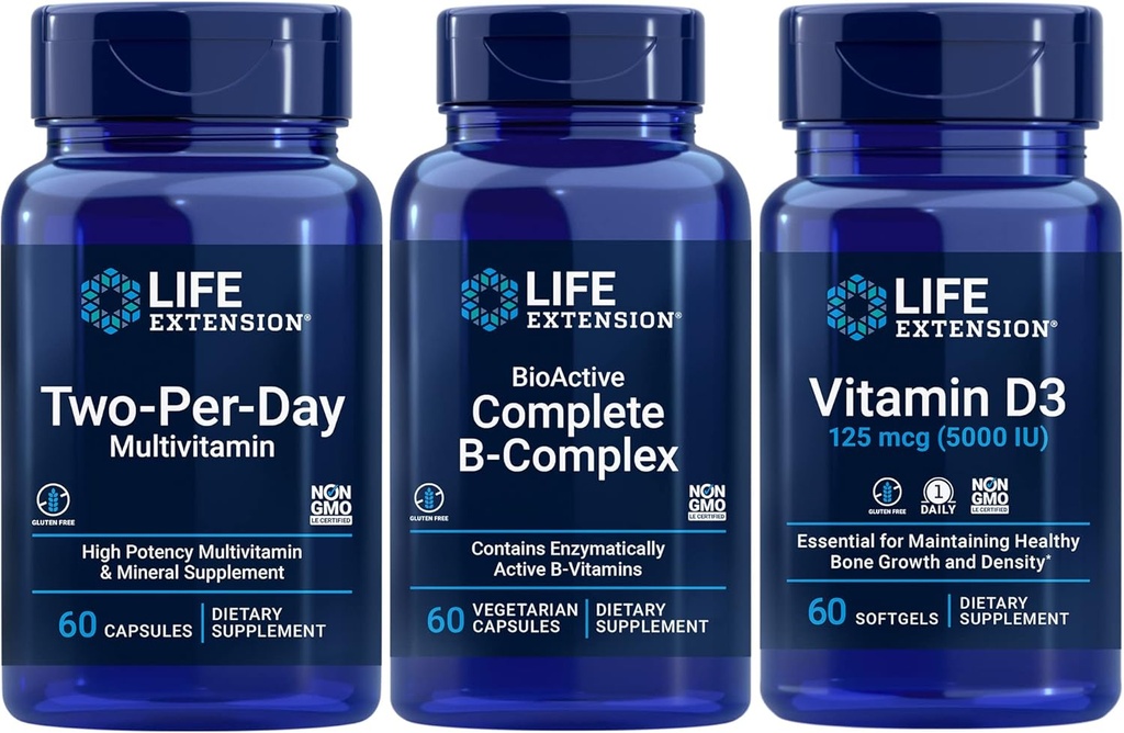 Life Extension Two-Per-Day Multivitamin, 60 κάψουλες 
