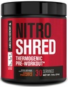 Jacked Factory NITROSURGE Shred Pre Workout Supplement - Ενεργειακός Booster, Άμεση Ενίσχυση Κερδίζει, Sharp Focus, Ισχυρές Αντλίες - Nitric Oxide Booster & PreWorkout Powder - 30Sv, Orange Pineapple