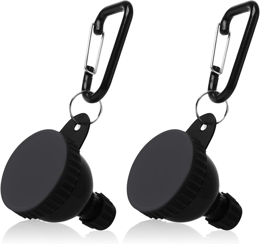 2 Pcs Protein Powder Container, Portable Protein Powder Travel Container, Protein Powder Funnel, Νεροποτάμια για Mixes σκόνης, Προ προπόνηση / συμπλήρωμα Gym Funnel Keychain (50ml)