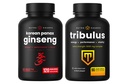 NutraChamps Κορεάτικα Κάψουλες Ginseng και Κάψουλες Tribulus 2 Πακέτο
