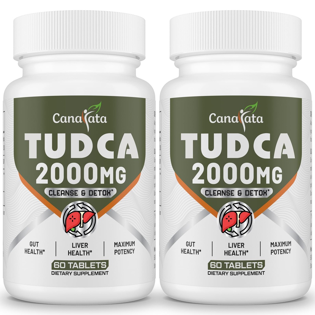 Συμπληρώματα ήπατος TUDCA 2000mg - Ισχυρό αλάτι Bile Υποστήριξη ήπαρ Detox & Cleanse - Ήπαρ και Gallbladder Health Formula-Easy για να καταπιούν δισκία-60 ημέρες προσφοράς