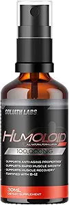 Humoloid B-12 Liquid – 30ml Citrus Oral Spray για αυξημένη ενέργεια, μυϊκή ανάπτυξη, ταχύτερη ανάκτηση, νεανική ζωτικότητα & ανοσοποιητική υποστήριξη – Ενισχυμένη με B-12 για ευεξία – 30-Day Supply, Made in USA