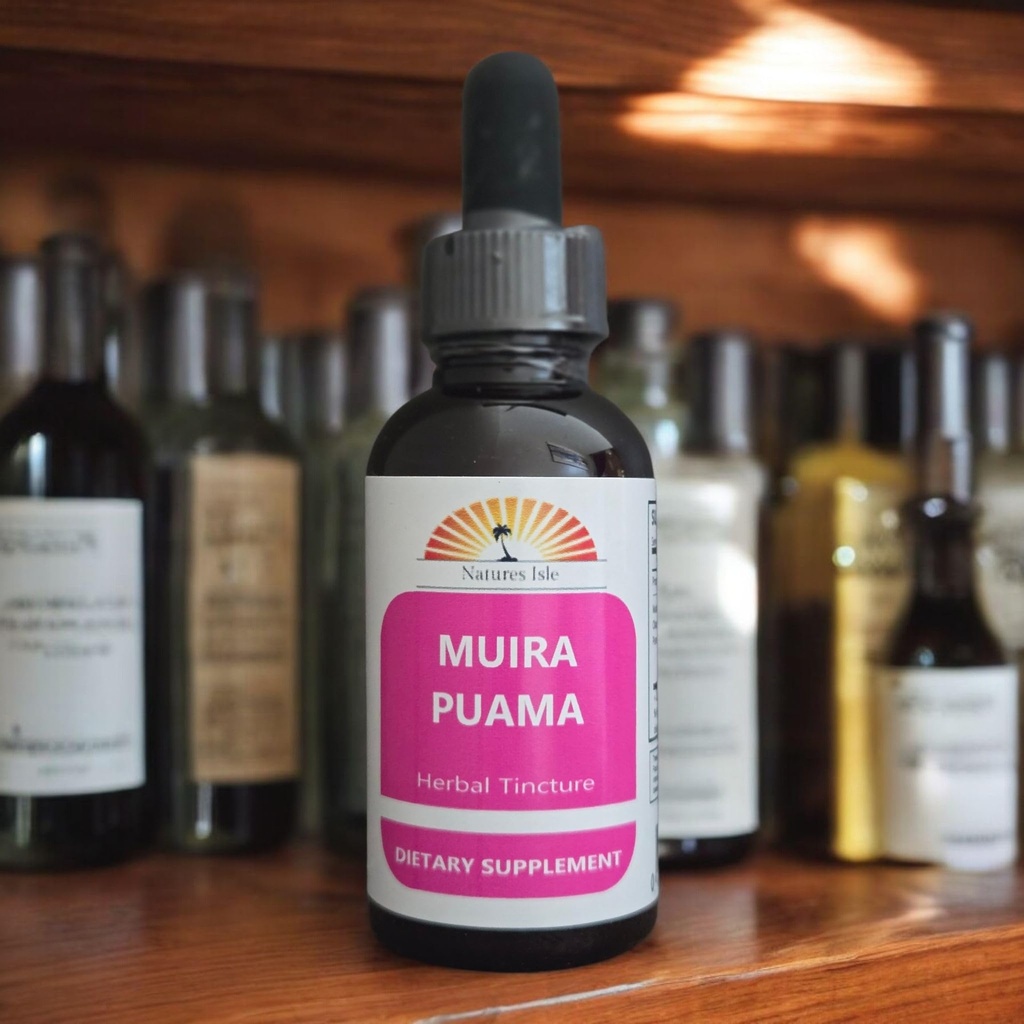 Muira Puama Bark Tincture (Αλκοόλ ελεύθερο) - 1 fl oz