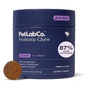 PetLab Co. Προβιοτικά για τα σκυλιά, την υγεία των ούρων υποστήριξης, περιστασιακή διάρροια, Digestive υγεία & εποχιακές αλλεργίες - χοιρινό άρωμα - 30 μαλακά μάσημα - συσκευασία μπορεί να Vary