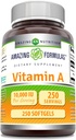 Amazing Formulas Vitamin A 10000 IU Supplement 