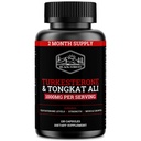 Μαύρο Δάσος Turkesterone Tongkat Ali συμπλήρωμα 1000mg ανά υπηρεσία (Μέγιστη καθαρότητα 95%) Turkesterone συμπλήρωμα για τους άνδρες (Tongkat Ali για τους άνδρες Longjack 200:1) Παρόμοια με Tongkat Ali Fadogia Agrestis
