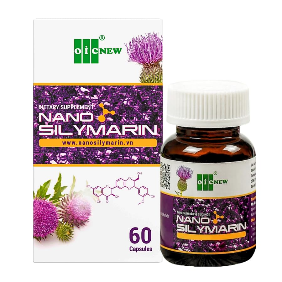 Nano Silymarin - 60 Κάψουλες - Ηπατική Υγεία Υποστήριξη και Σταθεροποίηση Ηπατικών Κυττάρων - Nano Technology Αυξάνει την Απορρόφηση Μέχρι 99,9%