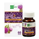 Nano Silymarin - 60 Κάψουλες - Ηπατική Υγεία Υποστήριξη και Σταθεροποίηση Ηπατικών Κυττάρων - Nano Technology Αυξάνει την Απορρόφηση Μέχρι 99,9%
