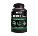 Αμιγώς πρωτότυπα συστατικά Spirulina (365 κάψουλες) Δεν Μαγνήσιο ή Ρύζι Fillers, Πάντα Αγνή, Εργαστήριο Επαληθευμένο