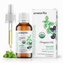 ImunON Organic Greek Oregano Oil Drops – Extra Strength 86-90% Carvacrol – Ισχυρή Ανοσοποιητική & Πεπειστική Υποστήριξη – 200 Σερβιέτες – 100% Καθαρή, Vegan, Μη Γλουτένη, Χωρίς – 1 fl oz (30 mL)
