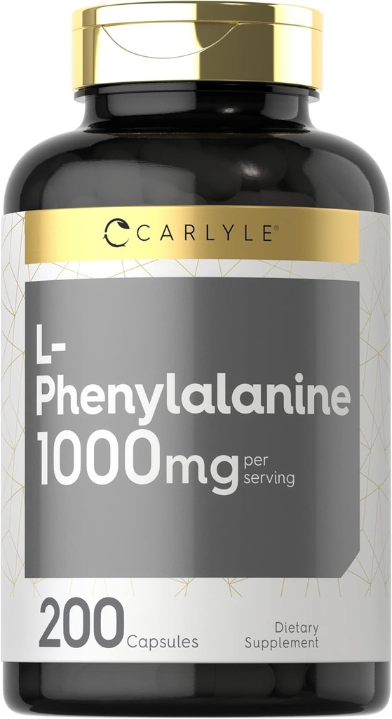 Συμπλήρωμα φαινυλαλανίνης Carlyle L 1000mg 200 κάψουλες 