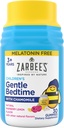 Gummys απαλό κρεβάτι του Zarbee για τα παιδιά - Melatonin-free ανάμειξη του φυσικού μελιού, βατόμουρο λεμόνι, και χαμομήλι βοηθά τα παιδιά να χαλαρώσετε και να χαλαρώσετε για τον ύπνο, 30ct