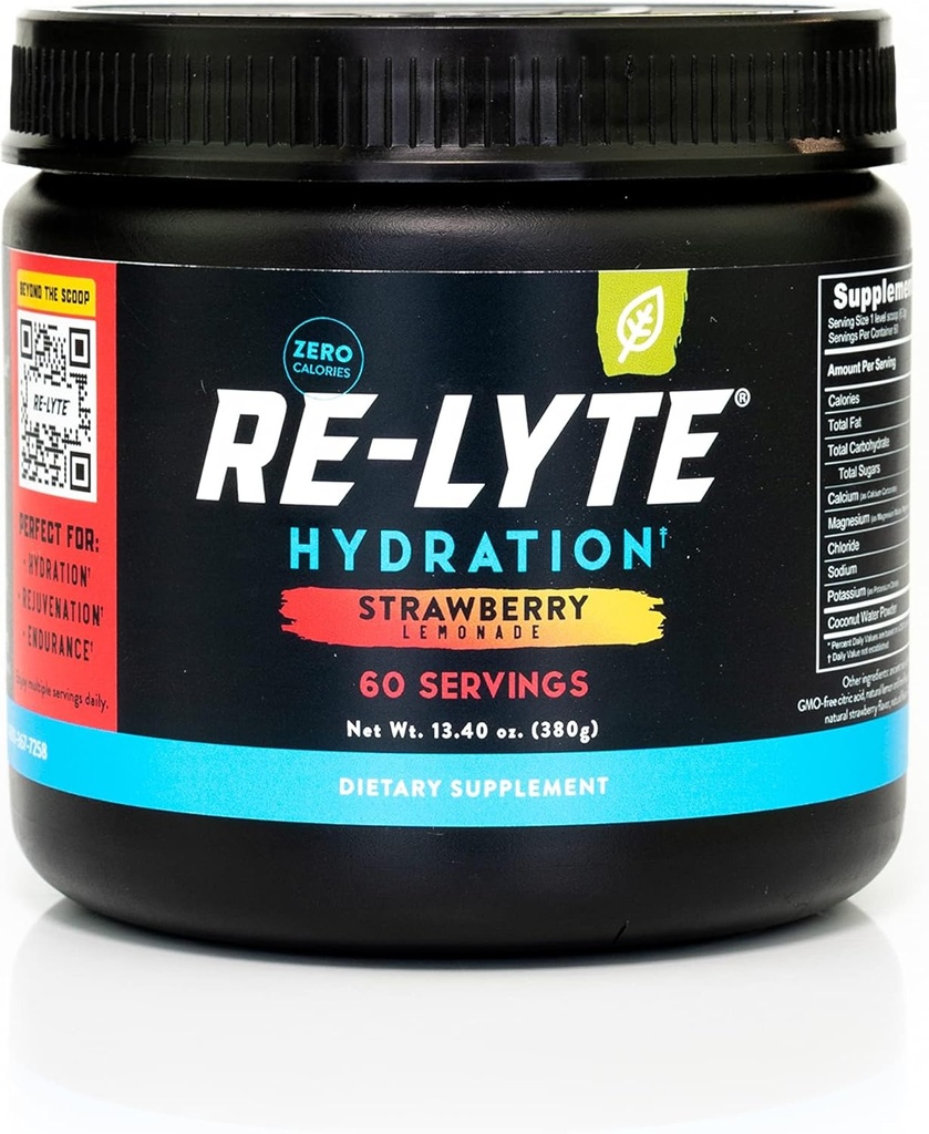 REDMOND Re-Lyte Hydration Electrolyte Powder Mix (Strawberry Lemonade)