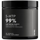 Toniiq Ultra Υψηλής Αντοχής Κάψουλες 5HTP - 99%+ Εξαιρετικά καθαρό και βιοδιαθέσιμο - 12:1 συμπυκνωμένο εκχύλισμα - 200mg - 90 κάψουλες λαχανικών