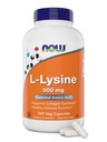 Τώρα L-Lysine 500 mg, 360 κάψουλες χορτοφάγων