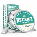Deckiez Energy Pouches, 5 Cans (100 services), Sugar Free Caffeine Supplement, Coffee Pouches & Energy Drink Alternative, 50mg Caffeine Pouchs, Wintergreen Γεύση