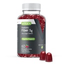Viteey Prebiotic Fiber Gummies for Adults, 5g - Gut Health & Digestive Soluble Fiprofit Gummies - Zero Sugar Added, Vegan, Gluten-Free - 60 Count