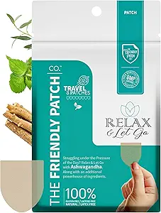 The Friendly Patch - Relax & Let Go with Ashwagandha, Gaba & Gotu Kola - Formerly known as Zen Patches 8 pack