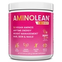 RSP NUTRITION AminoLean Προ προπόνηση, Καθαρή ενέργεια με καμία Jitters, Tingles ή Crash, Vegan φιλικό με προστιθέμενη βιοτίνη για τα μαλλιά, το δέρμα, τα νύχια, Berry Elixir, 30 εξυπηρετούν