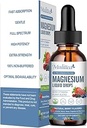Magnesium Glycinate Liquid Drop - Triple Absorption Supplement to Support Nerves, Sleep, Calm, Heart, Muscles * -Sugar-Free with Potassium, L-Theanine, Sea Moss，Vitamin B,C,D3, K2-1Pack
