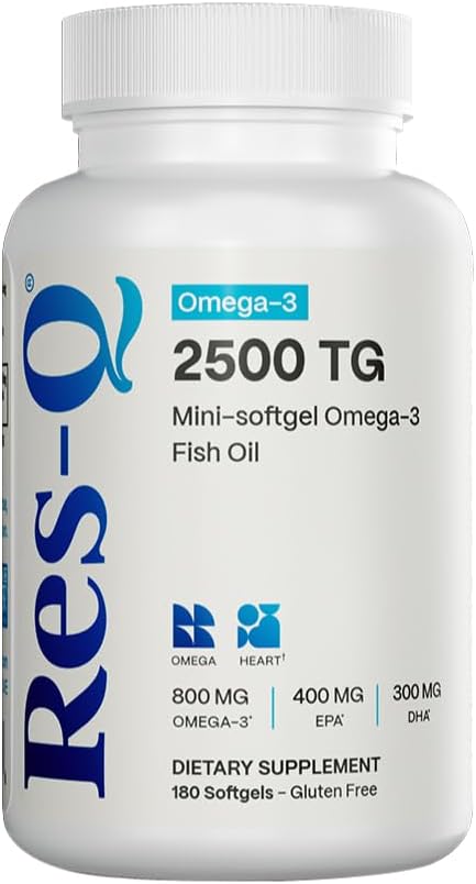 Res-Q 2500 TG Omega-3 Ψαρέλαιο μίνι κάψουλες Gel
