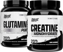 Nutrex έρευνα Creatine Monohydrate σκόνη 200 Serv & L σκόνη γλουταμίνη 200 Serv Bundle