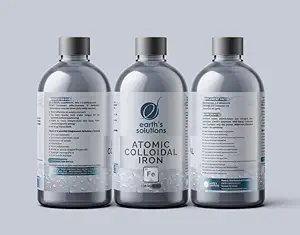 Σιδήρου - Premium Ατομικής κολλοειδές σιδήρου συμπλήρωμα για την ενέργεια και την υγιή υποστήριξη του αίματος - Ιωνική λύση για τη φυσική ευεξία και ζωτικότητα