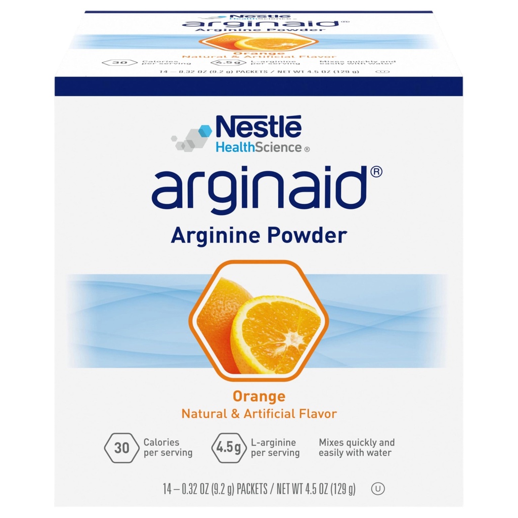 Πορτοκαλί Arginaid, 0,32 ουγγιά (πακέτο των 56)
