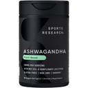 Sports Research® Ashwagandha Softgels with Coconut MCT Oil - Φυσικό Adaptogen Made with Shoden® Ashwa for Relaxation, Calm & Sleep Support - Gluten Free & Vegan Friendly - 60 Count