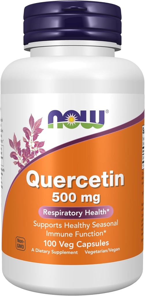 Τώρα Quercetin 500mg, 100 κάψουλες Veg