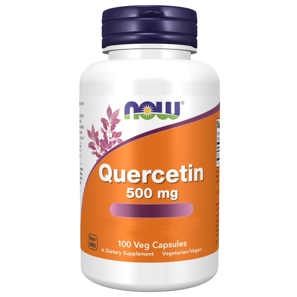 Τώρα Quercetin 500mg, 100 κάψουλες Veg