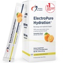 Designs for Health ElectroPure Hydration Packets, Clementine Flavor - Electrolytes Powder with Vitamin C, Magnesium, Zinc, and Potassium - with Stevia and Monk Fruit Sweetener (14 Stick Packets)