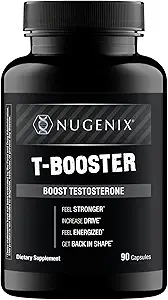 Nugenix T Boost - Free Testosterone Booster Supplement for Men, 90 Count