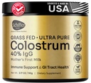 Premium συμπλήρωμα Colostrum Highest IgG για την υγεία των ορνίθων, ανοσοποιητική υποστήριξη και την αποκατάσταση Superfood, Anti-Age - Pure Grass-Fed Bovine Colostrum Powder - το πρώτο γάλα της μητέρας, 60 εξυπηρετούν, χωρίς γεύση