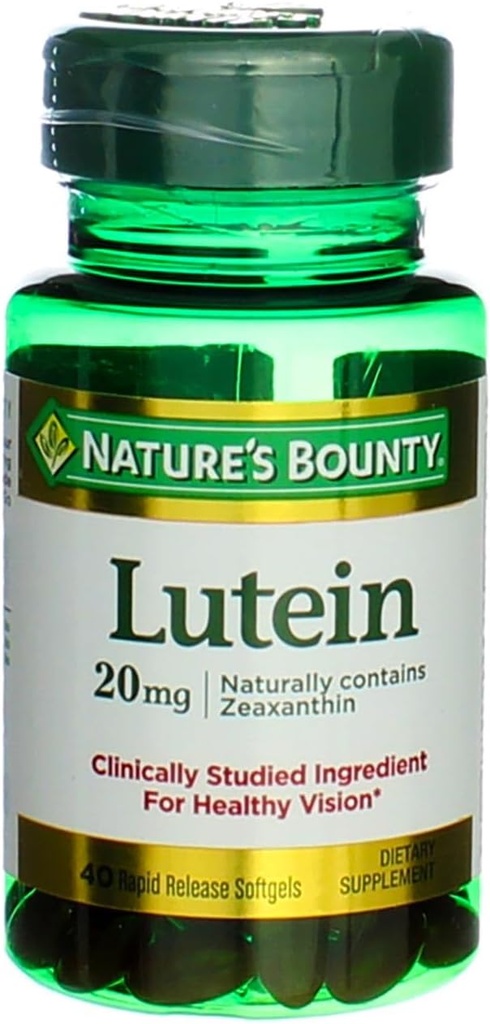 Boundy Lutein της φύσης -- 20 mg - 40 Softgels