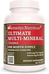 Διατροφή Remedy του Ultimate Chelated Multi Mineral 