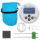 SMART Colloidal Silver Generator Kit – PPM Auto-Stop – 99.99% Pure Silver Rods – Constant Current Machine for True Nano Particles – Active Stirring, LCD, Built-in Laser & TDS Meter