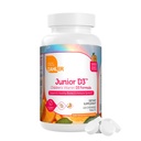 Zahler Junior D3 Βιταμίνες 1000 IU - για παιδιά - Βιταμίνη D για παιδιά για την υποστήριξη των οστών, δοντιών & ανοσοποιητική υγεία - Kosher Orange Flavor - 120 Count.