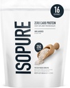 Isopure Zero Carb 100% Pure Whey Isolate Protein Powder, Lactose Free, Gluten Free, with Vitamins, Unflavoured, 25g πρωτεΐνη ανά υπηρεσία, 1 Lb, 16 Servings (Packaging May Vary)