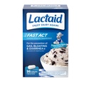 Lactaid Fast Act Lactose Intolerance Caplets with Lactase Enzyme, Dairy Relief from Gas, Bloating & Diarrhea, 9000 FCC, 96 Individual Travel On-The-Go Packs (96 x 1 ct)