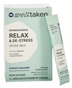 Ashwagandha Relax & De-Stress Powder - Λεμονάδα 14ct Box - 600mg Ashwagandha, 200mg L-Θεανίνη, Άγιος Βασίλειος – Υποστηρίζει το άγχος, χαλάρωση – Vegan, Δεν Προστέθηκε Ζάχαρη - 14 Υπηρεσίες