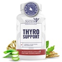 Thyro Support - Thyroid συμπλήρωμα με σελήνιο, Bladderwrack & ψευδάργυρος - Thyroid Υγεία για γυναίκες & άνδρες - Vegan, μη ΓΤΟ, Χωρίς γλουτένη - 120 κάψουλες