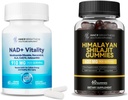 NAD + Shilajit Gummies Bundle - Ενισχύει την ενέργεια, υποστηρίζει τον μεταβολισμό, την υγιή γήρανση, την ανοσία & Stamina