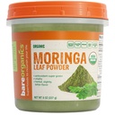 BareOrganics Moringa Leaf Superfood σκόνη, οργανικά, Vegan συμπλήρωμα, 8 ουγγιά