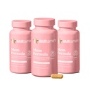 HAIRtamin MOM Vegan Προγεννητικές & μεταγεννητικές πολυβιταμίνες Κάψουλες & Βιταμίνες μαλλιών, Επιλόχειο, Θηλασμός, Καρφιά μαλλιών, και Βιταμίνες δέρματος για γυναίκες με βιοτίνη, ψευδάργυρο, σίδηρο (3-Pack)