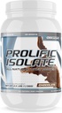 G6 Sports Nutrition Prolific Isolate All Natural Whey Protein Isolate (Gluten Free, Lactose Free, Stevia Sweetened, 25g Protein, 100 Calories) – 2.5lb Jar – Chocolate