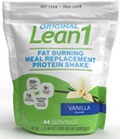 Lean1 Vanila, Meal Replacement Protein Shake, 44 σε συσκευασία 5lb